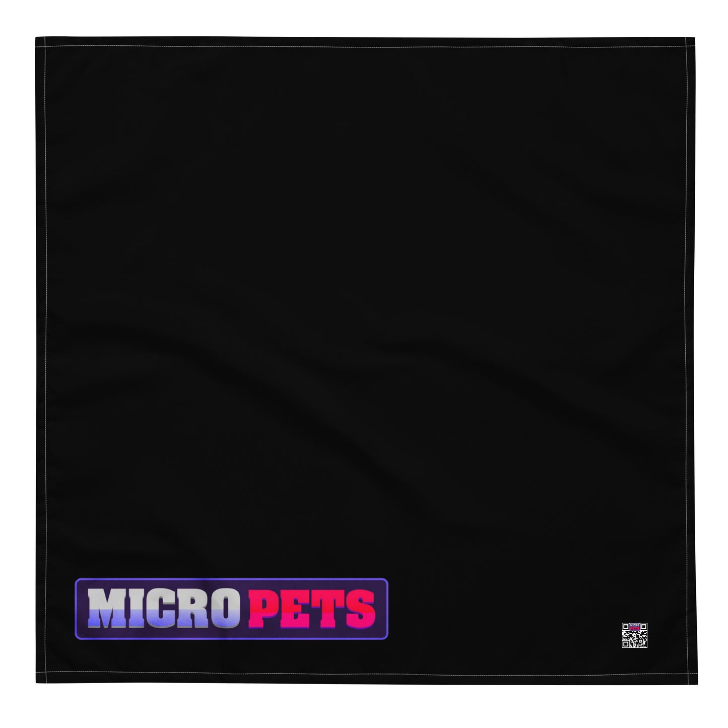 MicroPets Logo All-Over Print Bandana for Pets