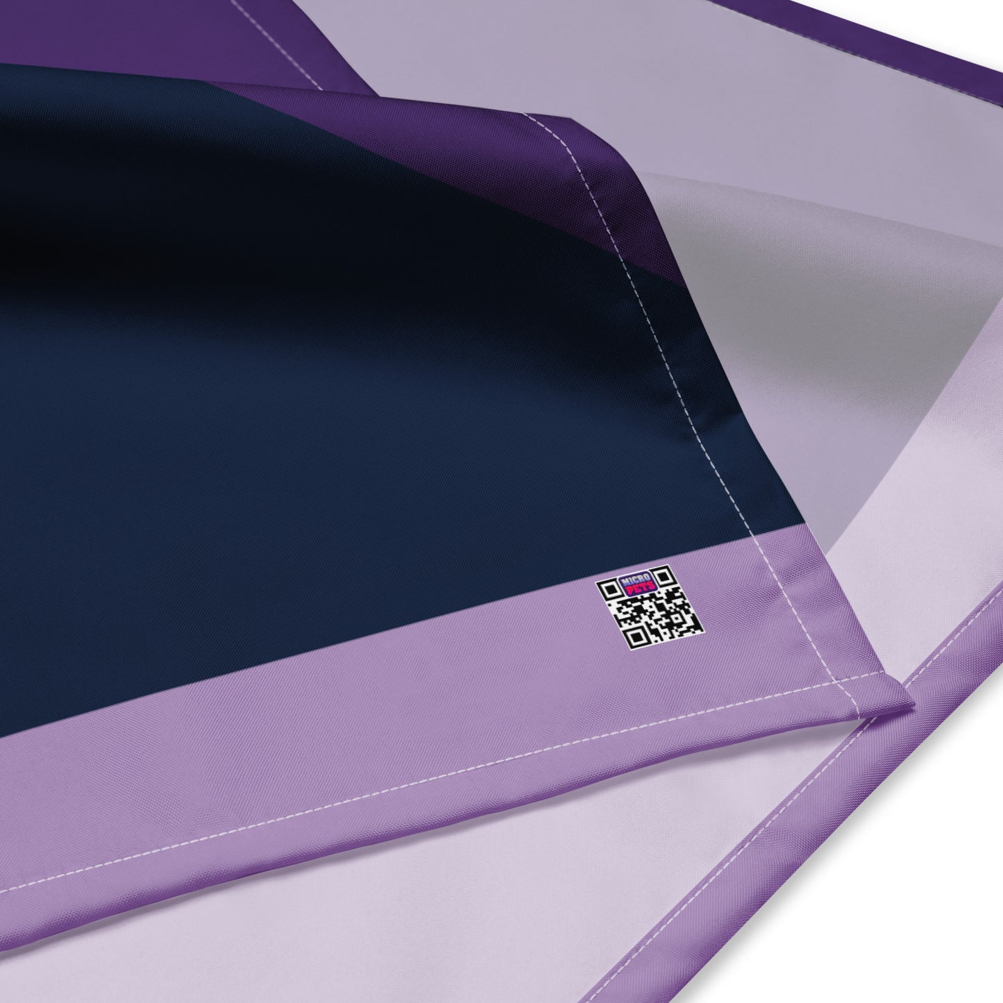 MicroPets Logo and Colours All-Over Print Bandana for Pets