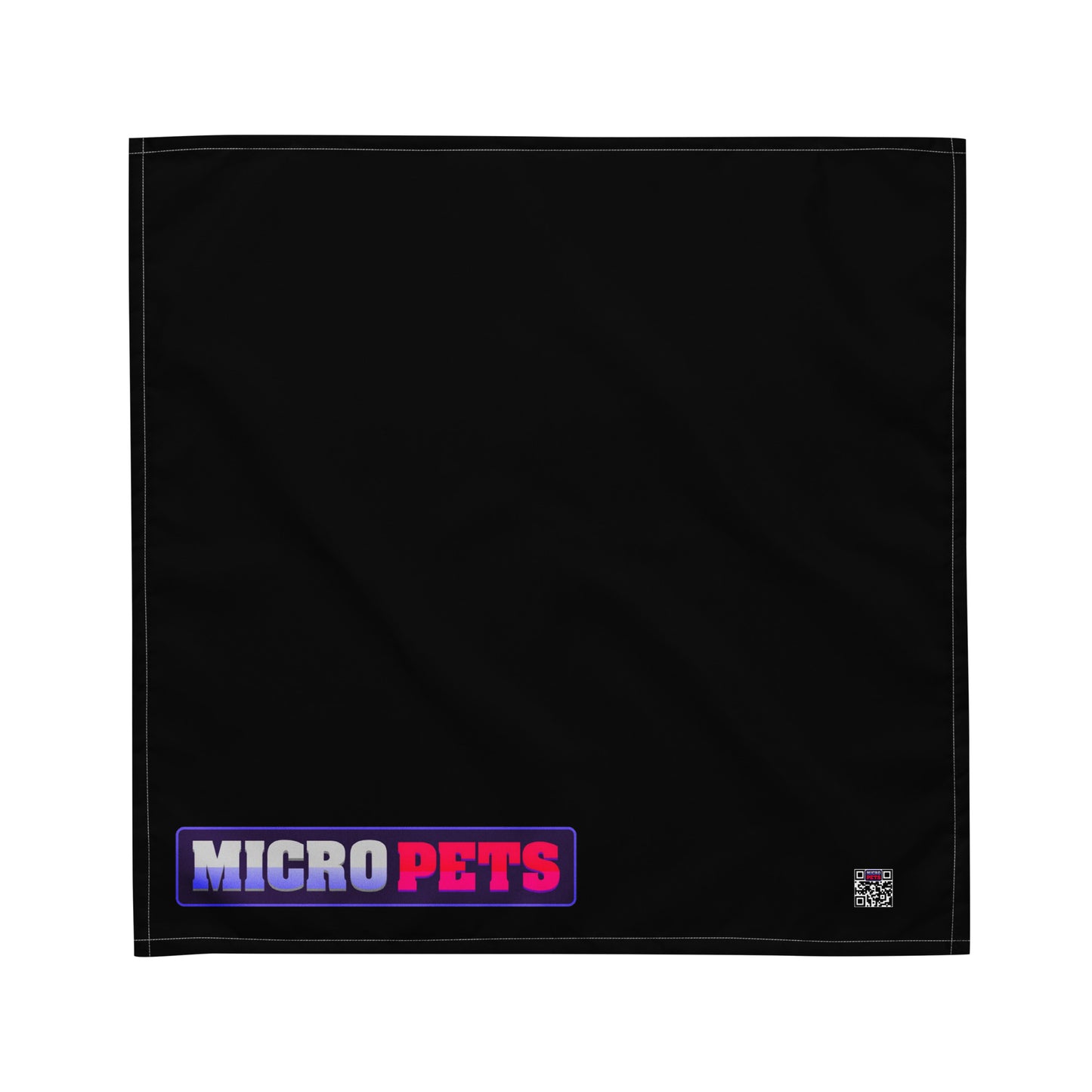 MicroPets Logo All-Over Print Bandana for Pets