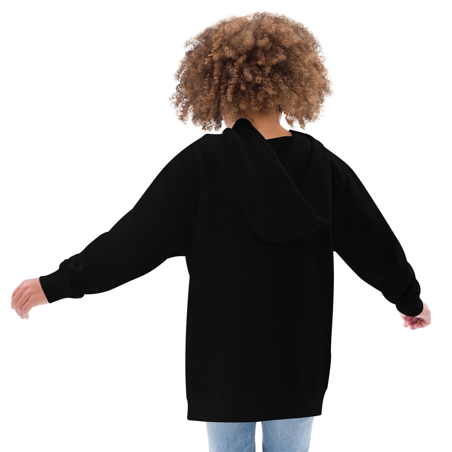 Kids Fleece Hoodie with MicroPets Hoge Pet