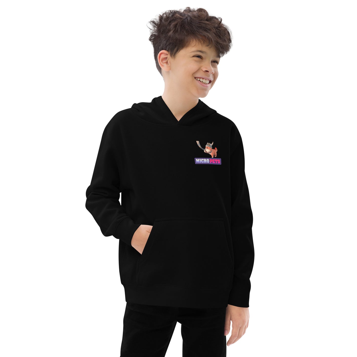Kids MicroPets Floki Fleece Hoodie