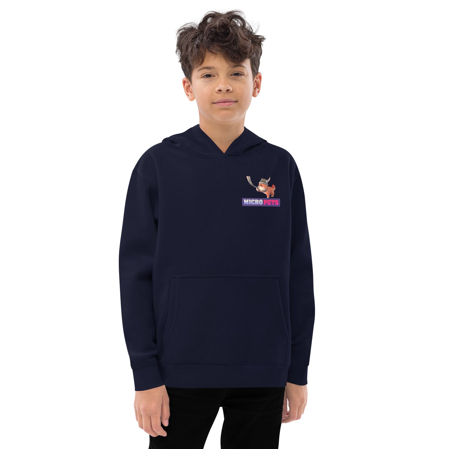 Kids MicroPets Floki Fleece Hoodie