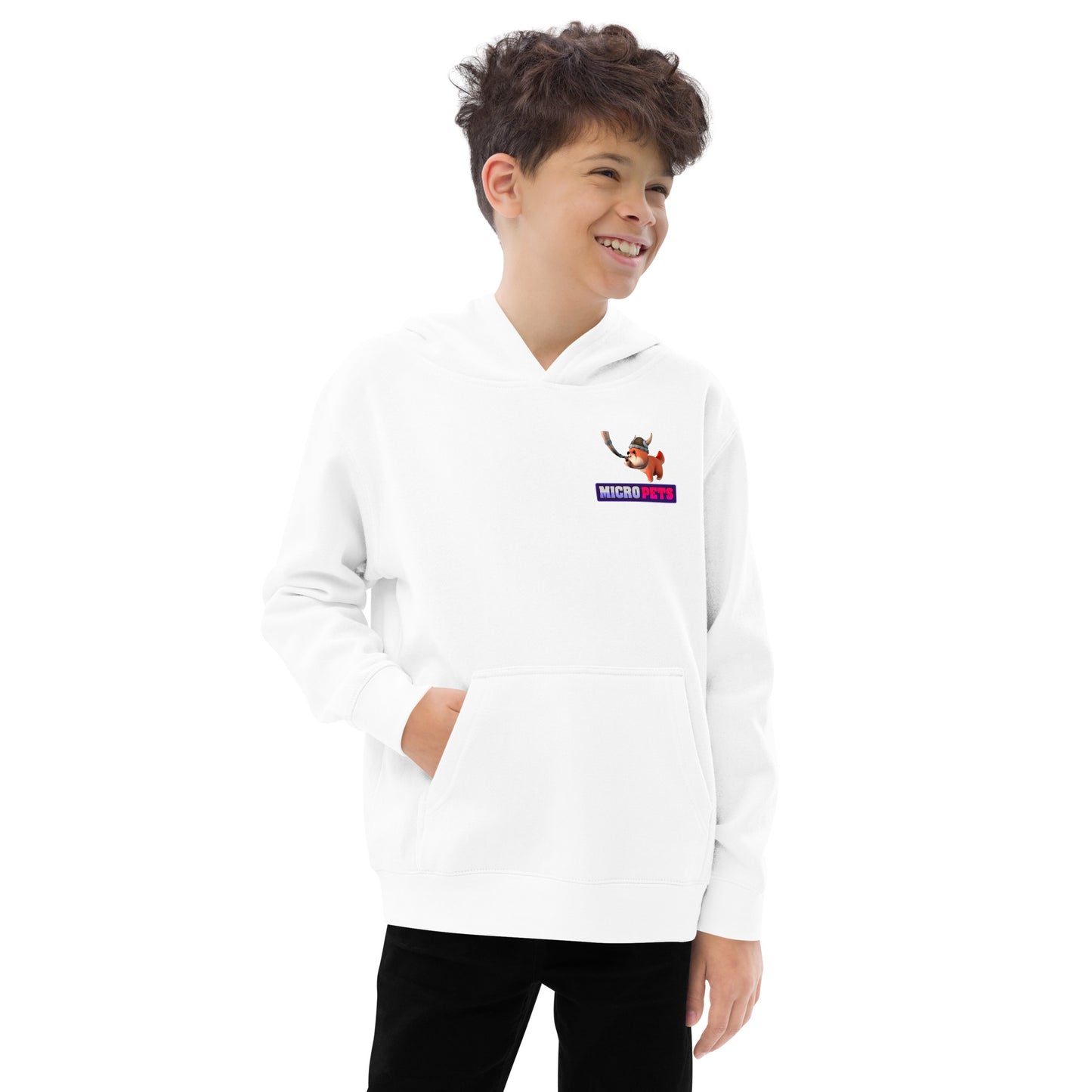 Kids MicroPets Floki Fleece Hoodie