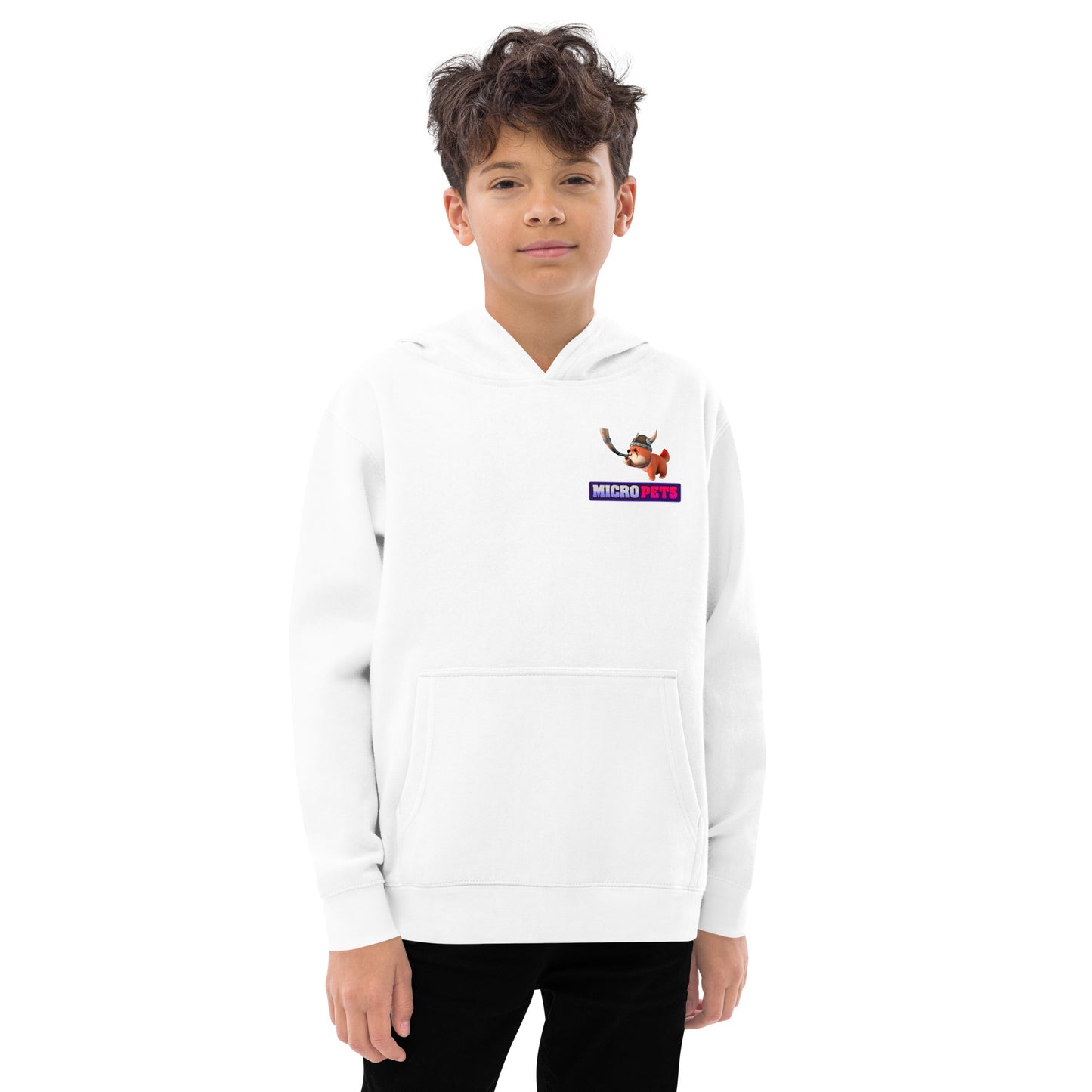 Kids MicroPets Floki Fleece Hoodie