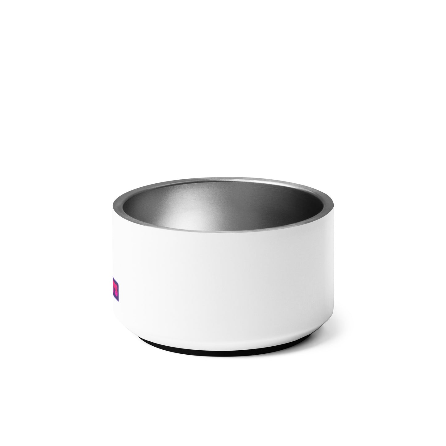 Stainless Steel Cat Bowl with MicroPets Cate Pet