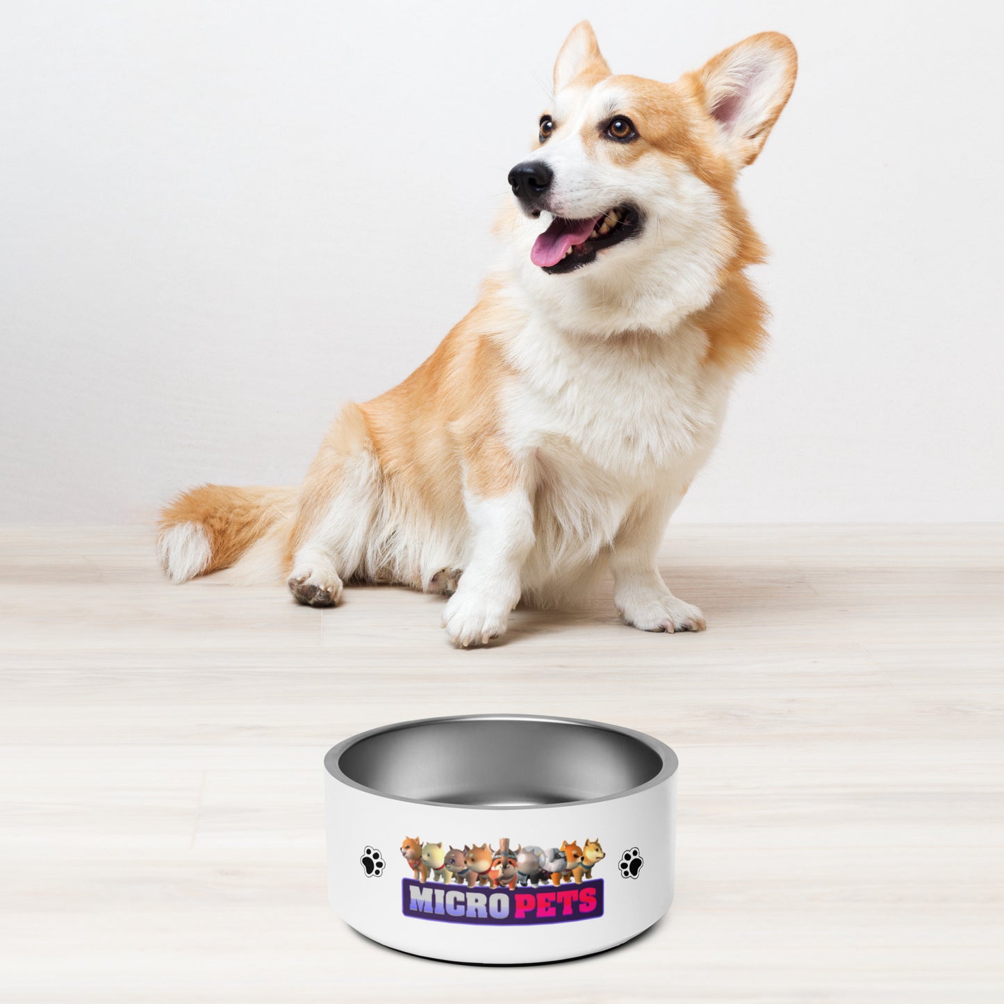 MicroPets S1 Stainless Steel Pet Bowl