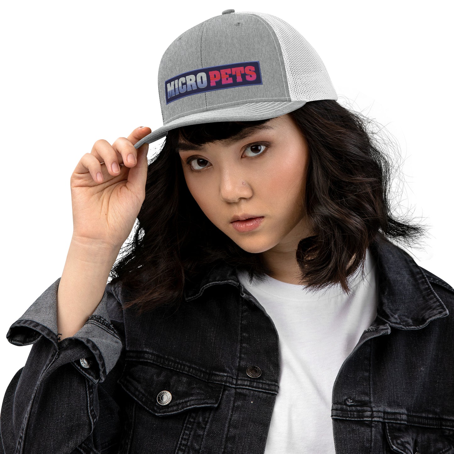 Micropets Embroidered Logo Trucker Cap