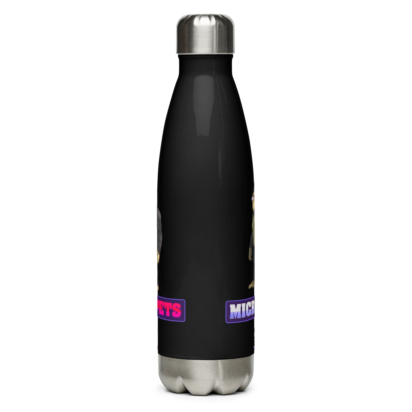 MicroPets Feg Stainless Steel Water Bottle