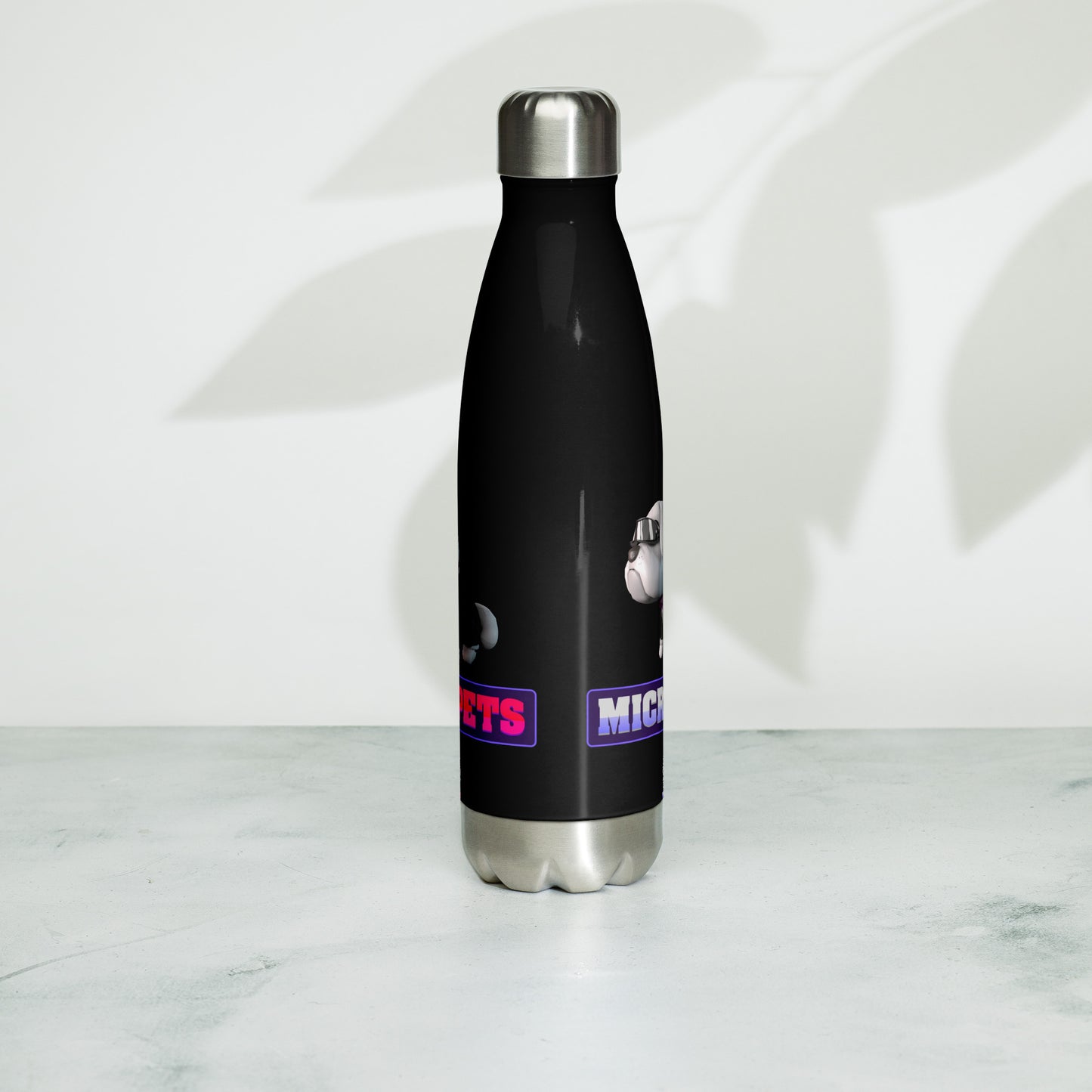 MicroPets Hoge Pet Stainless Steel Water Bottle
