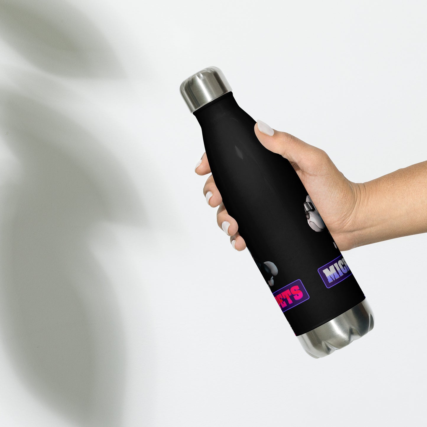 MicroPets Hoge Pet Stainless Steel Water Bottle