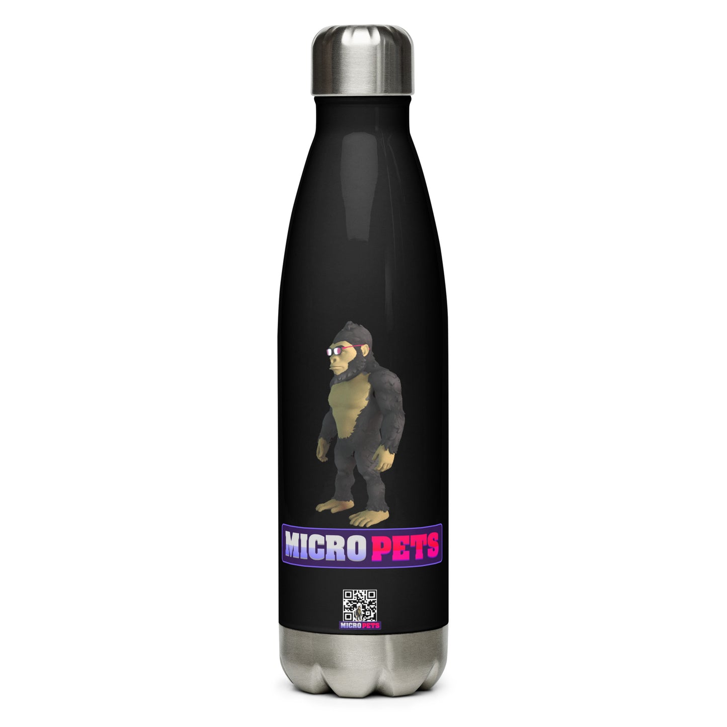 MicroPets Feg Stainless Steel Water Bottle