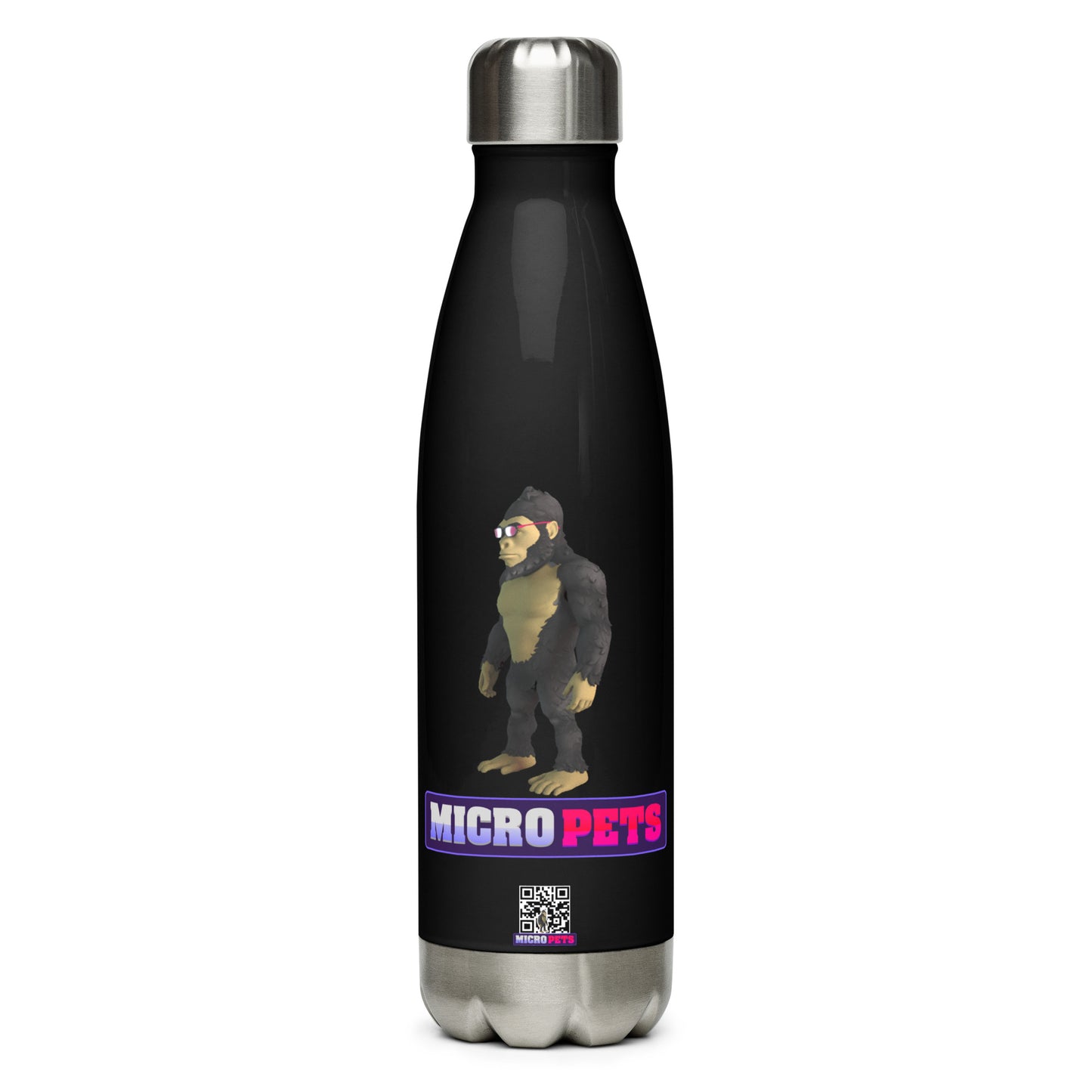 MicroPets Feg Stainless Steel Water Bottle