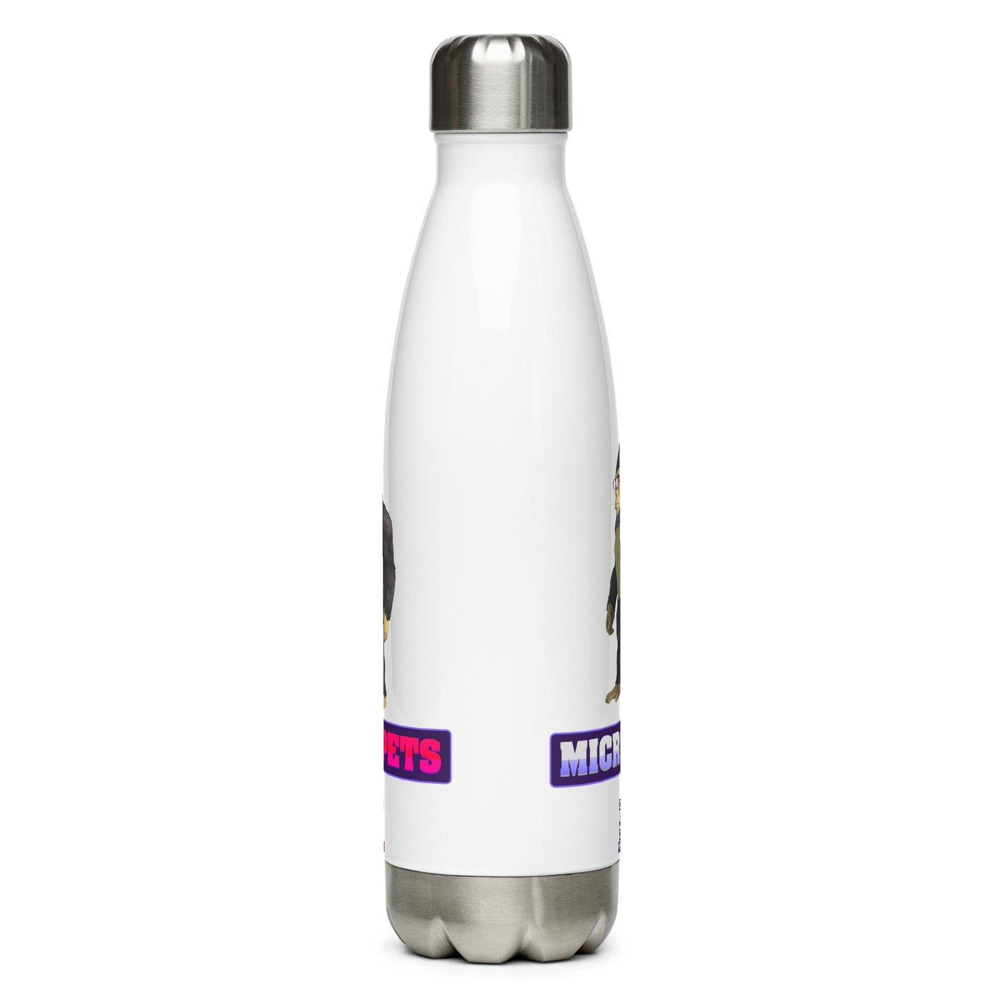 MicroPets Feg Stainless Steel Water Bottle