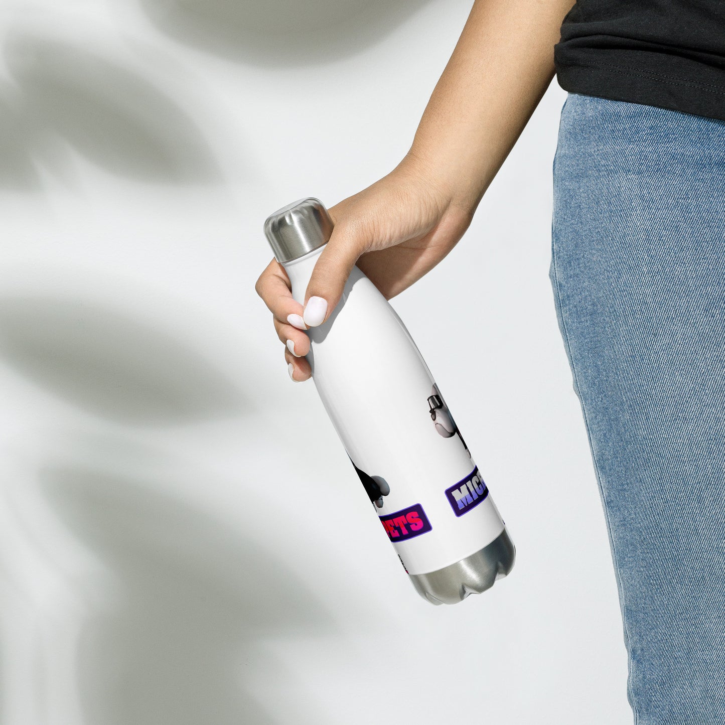 MicroPets Hoge Pet Stainless Steel Water Bottle