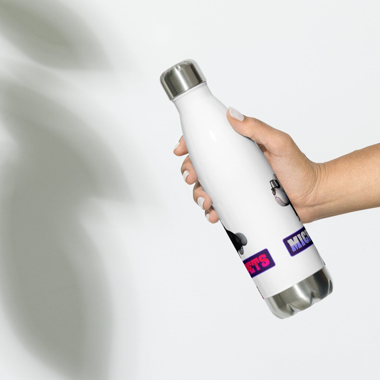 MicroPets Hoge Pet Stainless Steel Water Bottle
