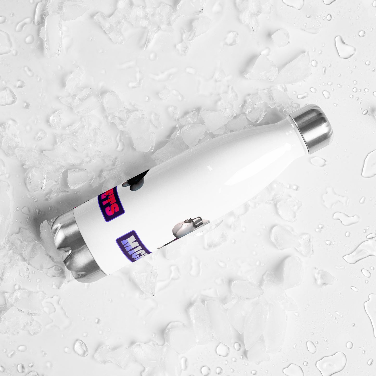 MicroPets Hoge Pet Stainless Steel Water Bottle