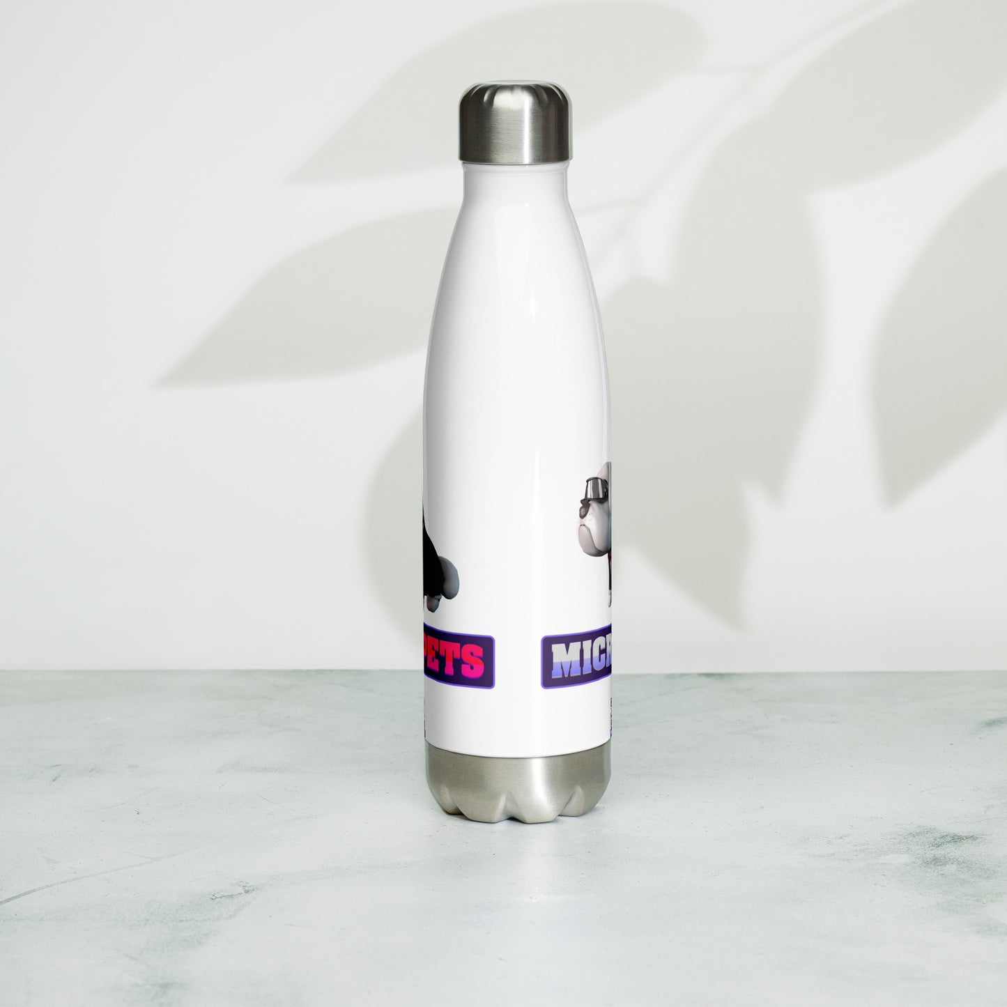 MicroPets Hoge Pet Stainless Steel Water Bottle