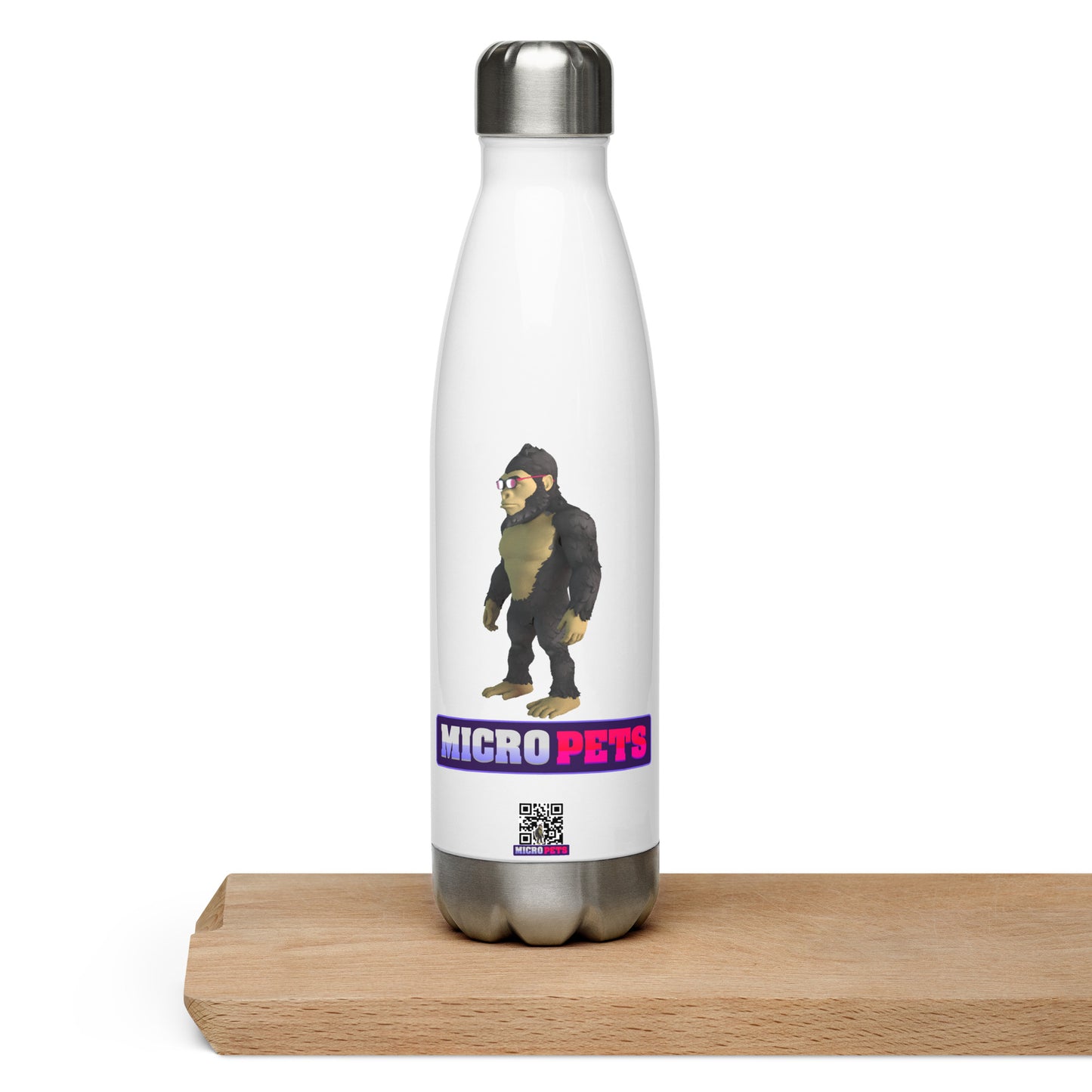 MicroPets Feg Stainless Steel Water Bottle