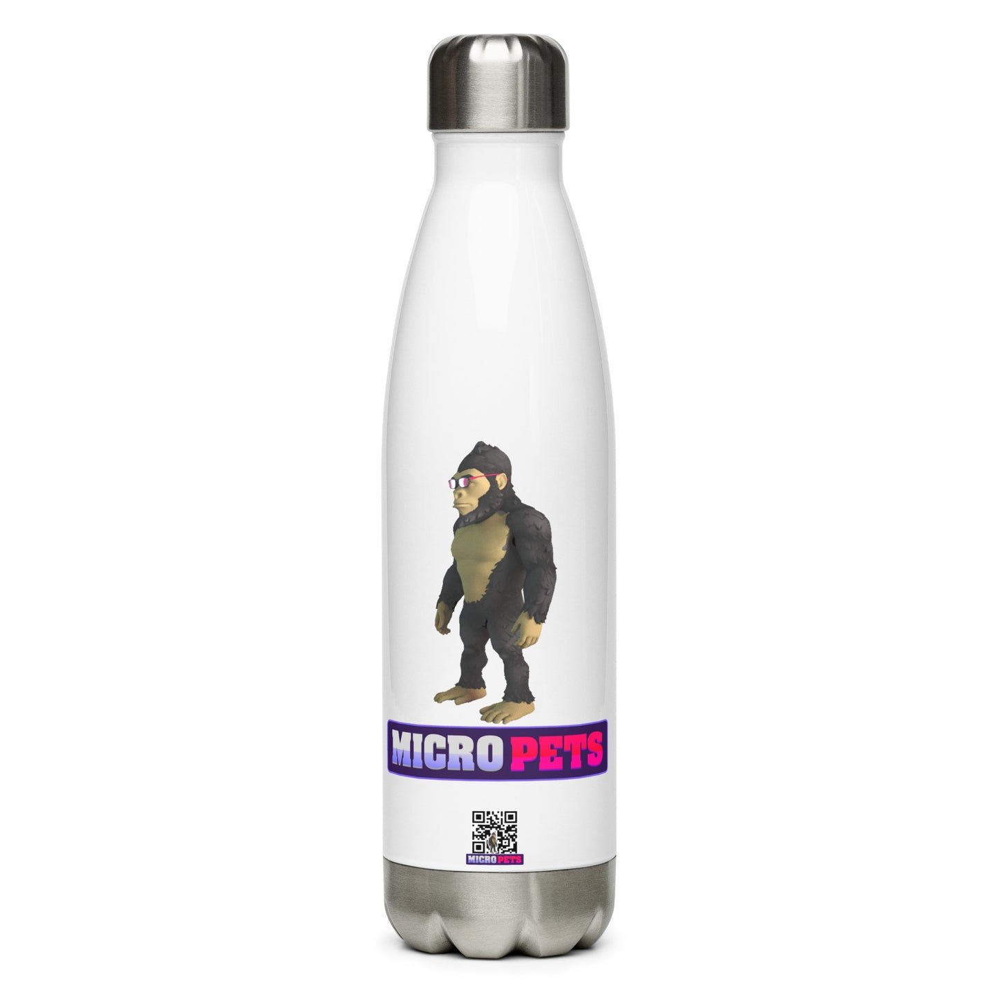 MicroPets Feg Stainless Steel Water Bottle