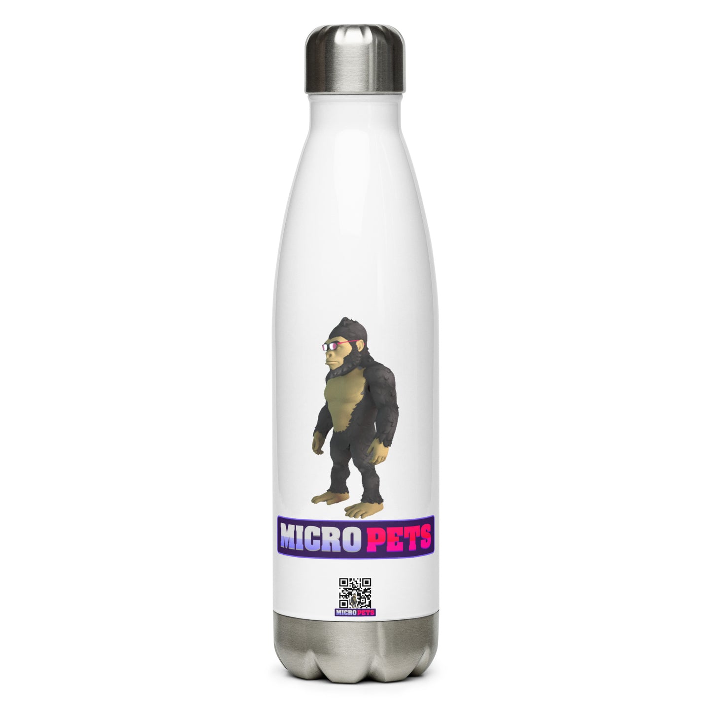 MicroPets Feg Stainless Steel Water Bottle