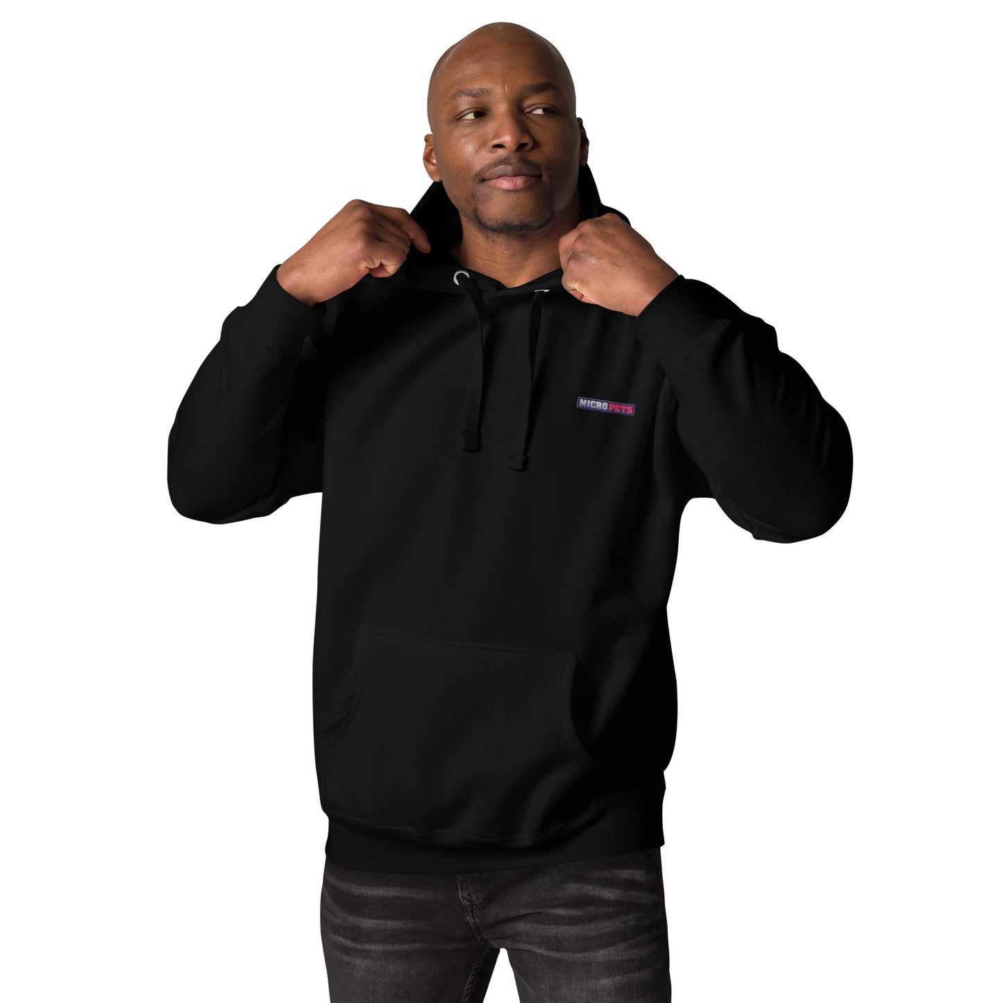Embroidered Unisex Logo Hoodie
