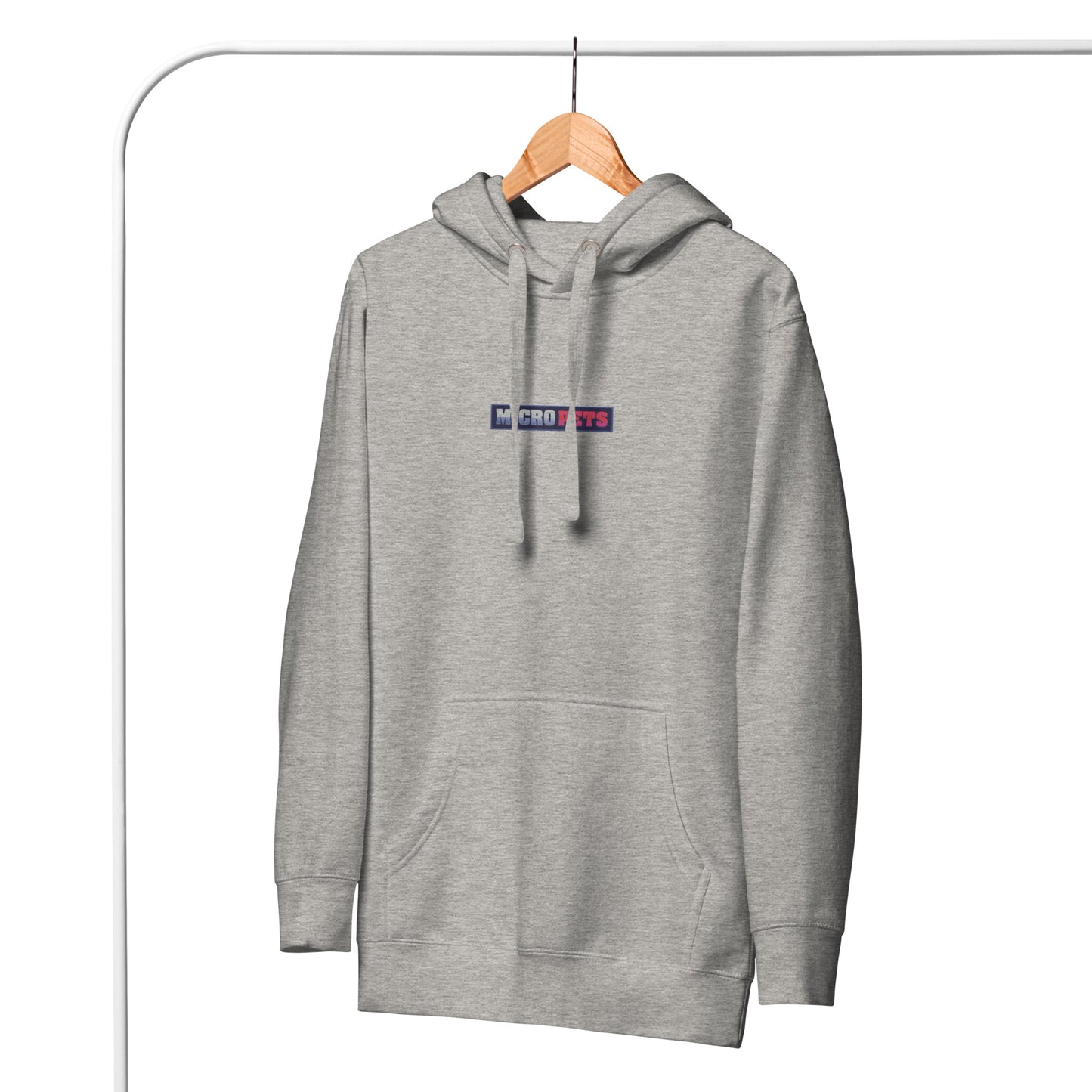 Micropets Embroidered Logo Unisex Hoodie