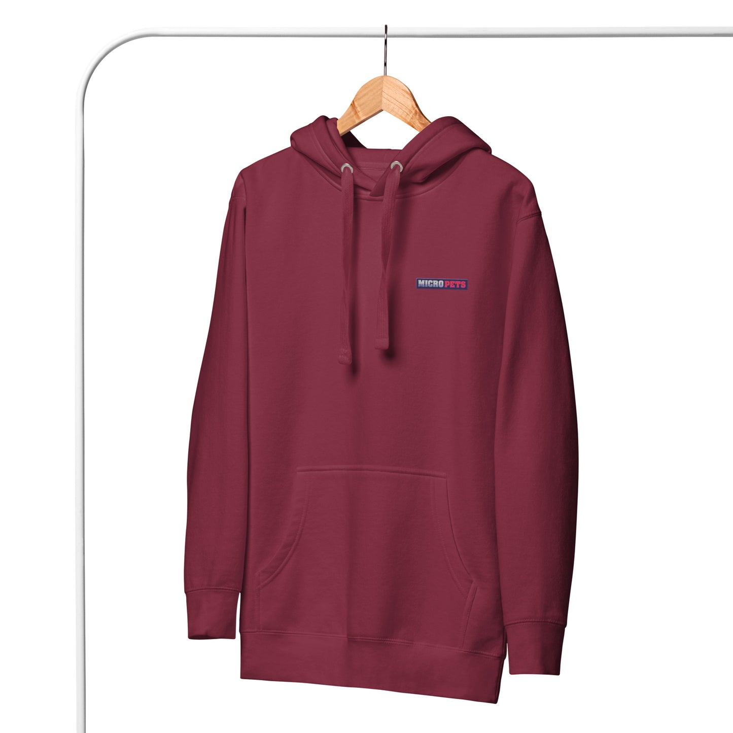 Embroidered Unisex Logo Hoodie