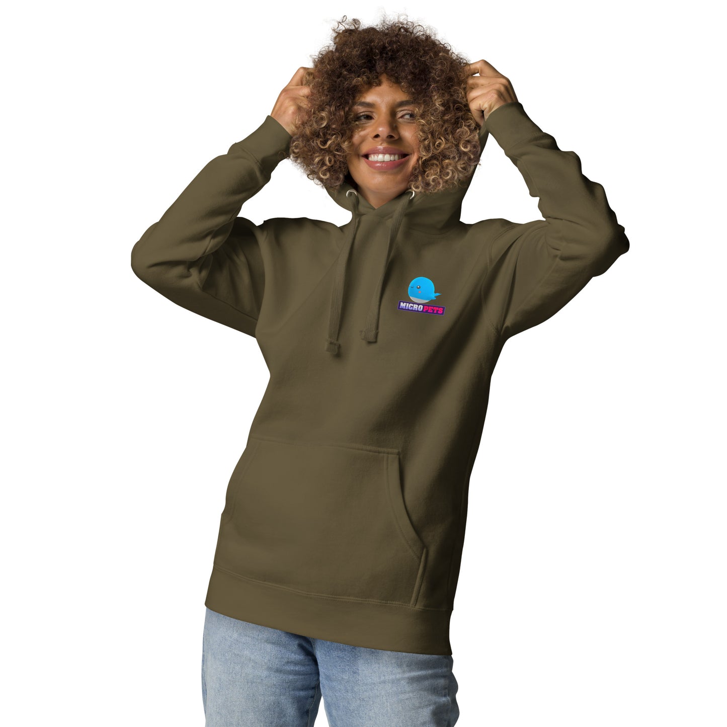 Micropets Whale Unisex Hoodie