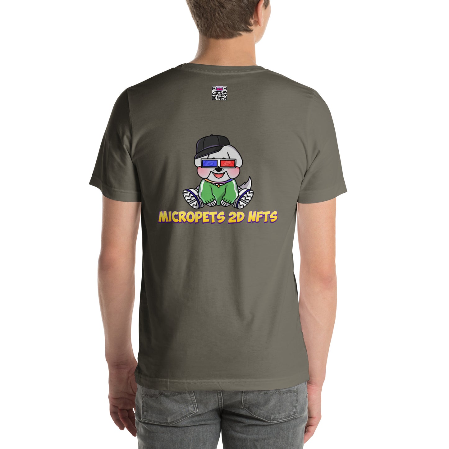 MicroPets 2D Collection Unisex T-Shirt with Hoge
