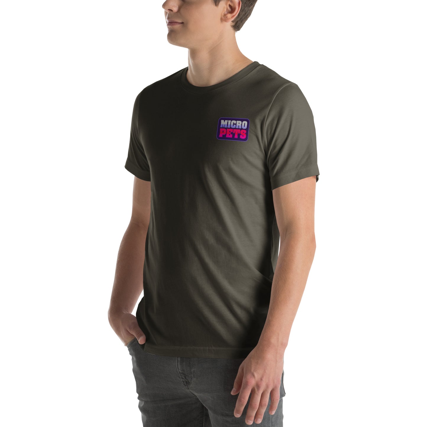 MicroPets 2D Collection Unisex T-Shirt with Hoge