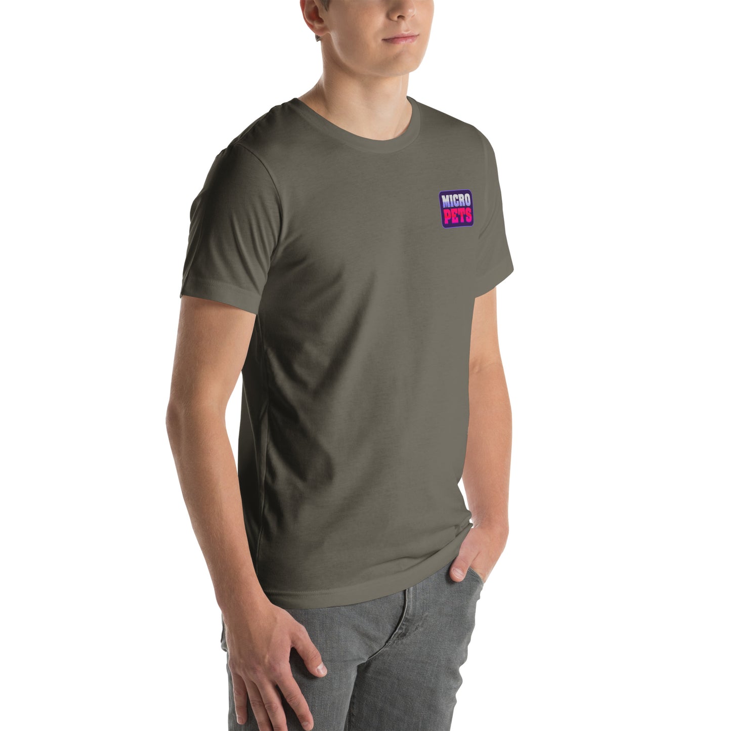 MicroPets 2D Collection Unisex T-Shirt with Hoge