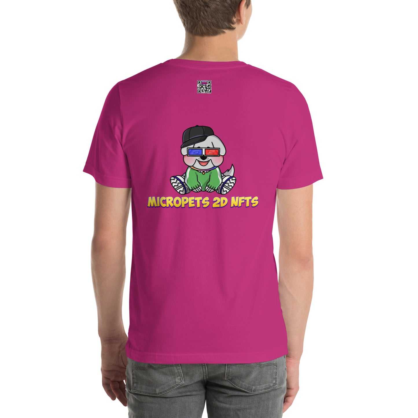 MicroPets 2D Collection Unisex T-Shirt with Hoge