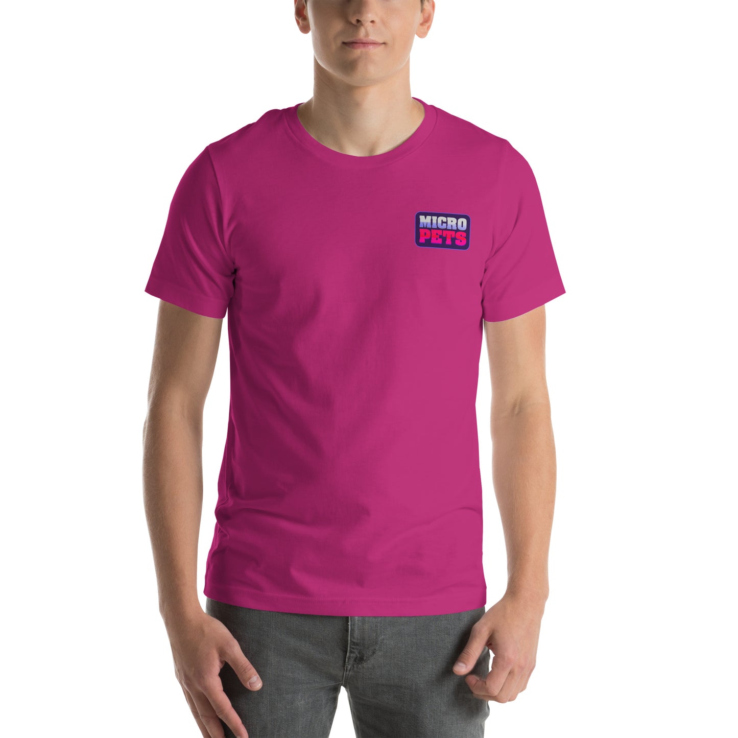 MicroPets 2D Collection Unisex T-Shirt with Hoge