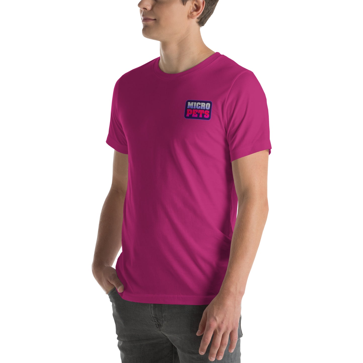 MicroPets 2D Collection Unisex T-Shirt with Hoge