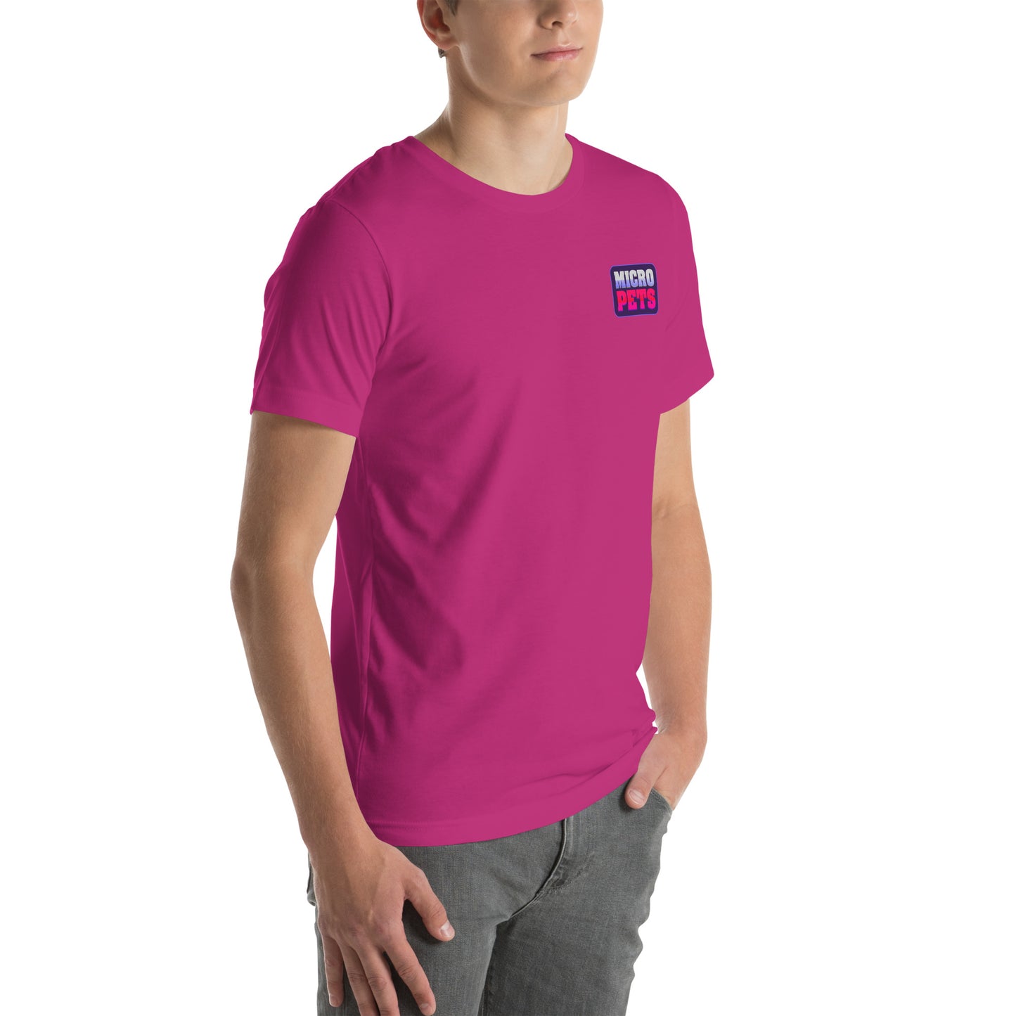 MicroPets 2D Collection Unisex T-Shirt with Hoge