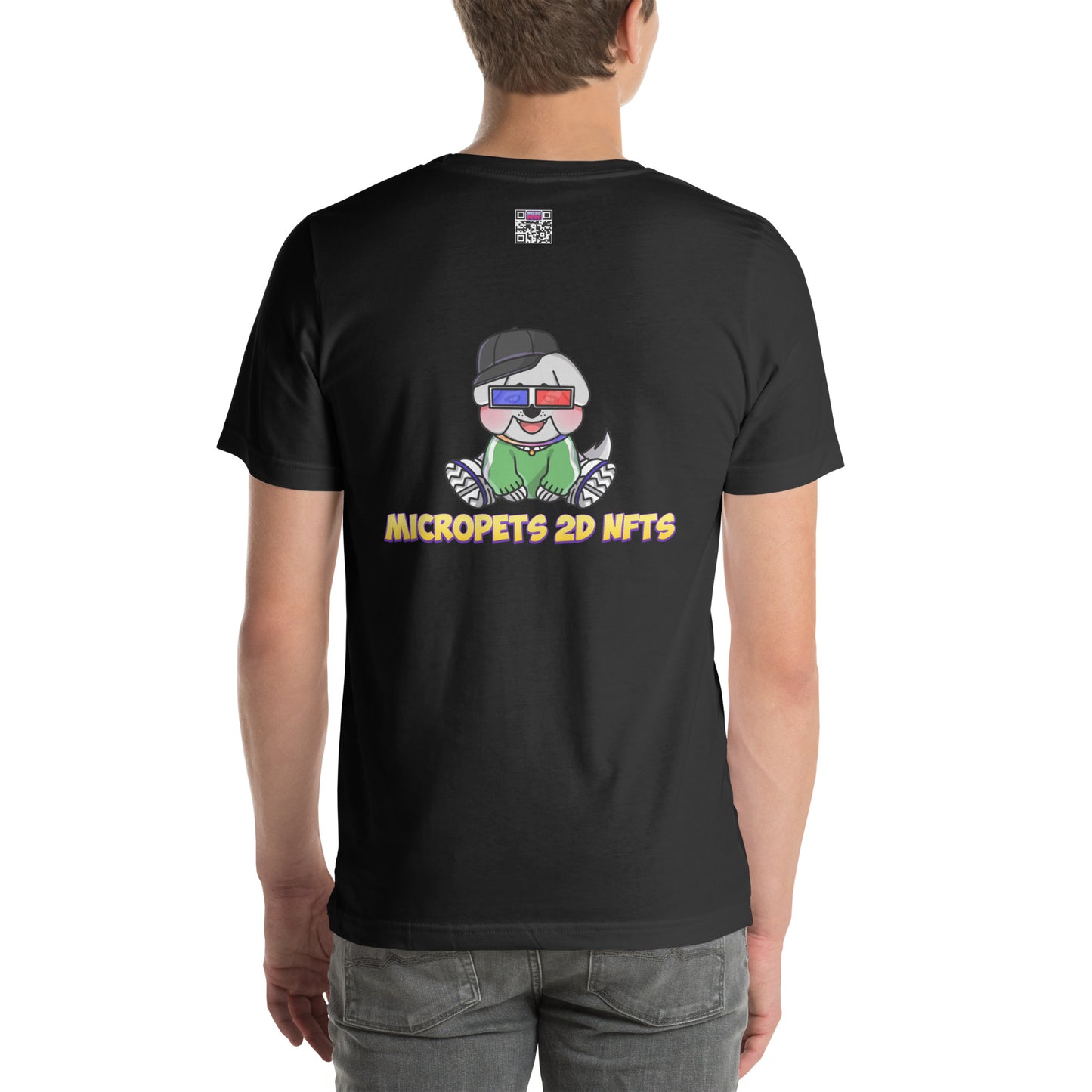 MicroPets 2D Collection Unisex T-Shirt with Hoge