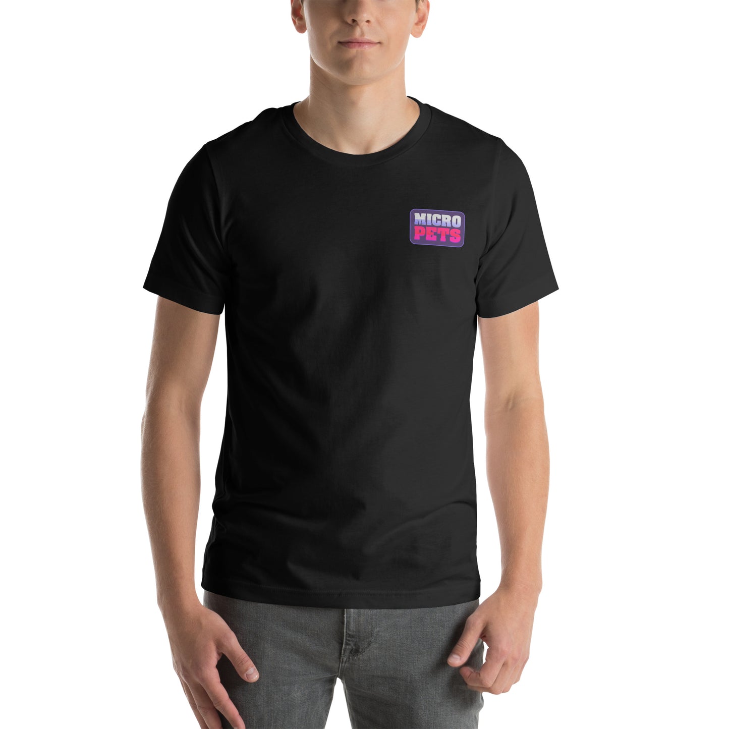 MicroPets 2D Collection Unisex T-Shirt with Hoge