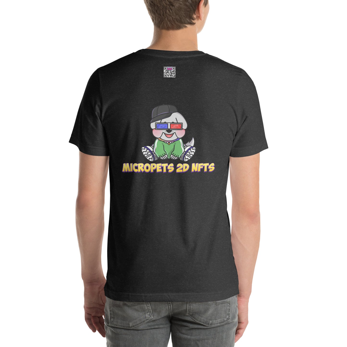 MicroPets 2D Collection Unisex T-Shirt with Hoge