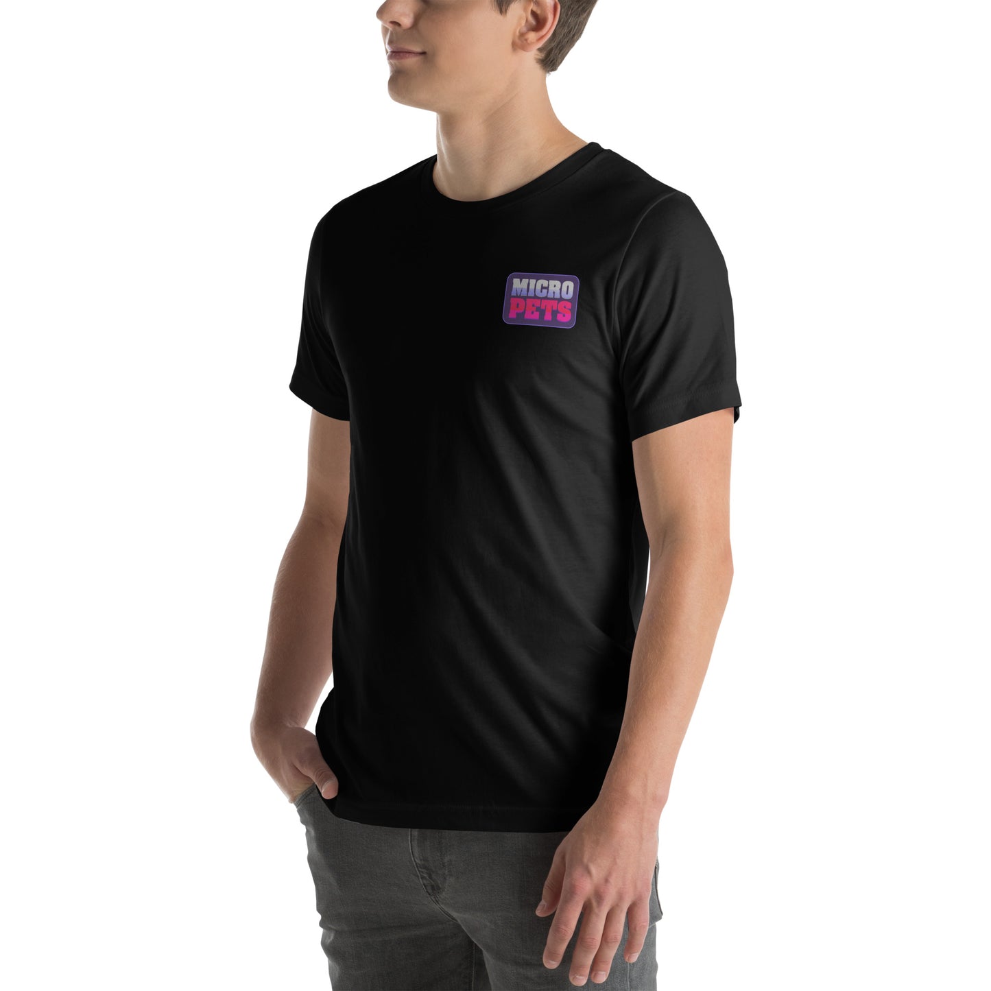 MicroPets 2D Collection Unisex T-Shirt with Hoge