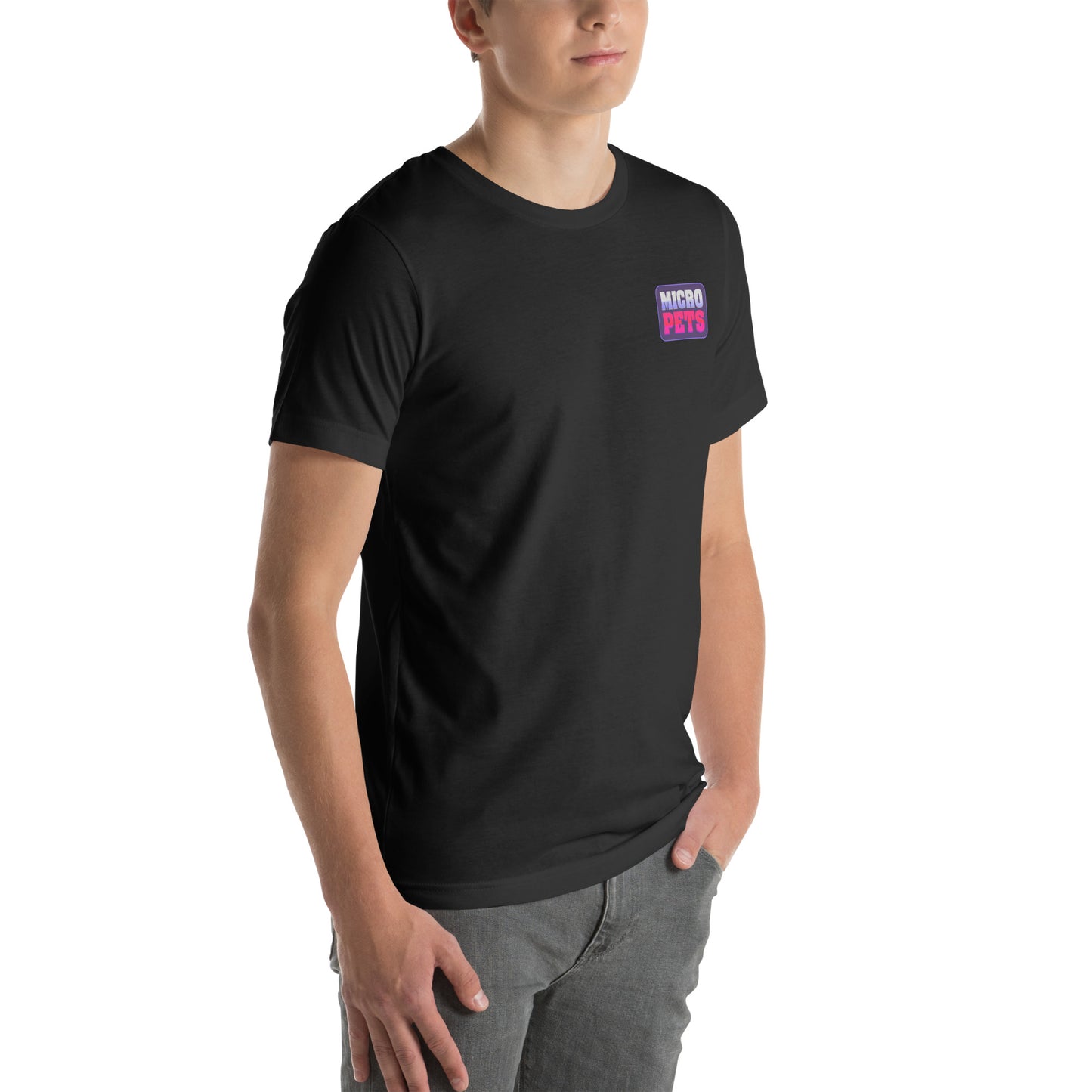 MicroPets 2D Collection Unisex T-Shirt with Hoge