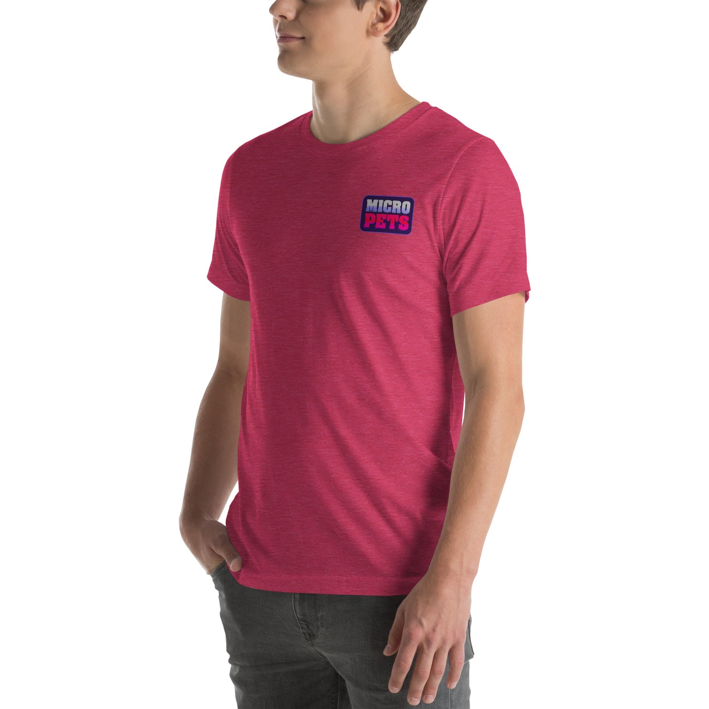 MicroPets 2D Collection Unisex T-Shirt with Hoge