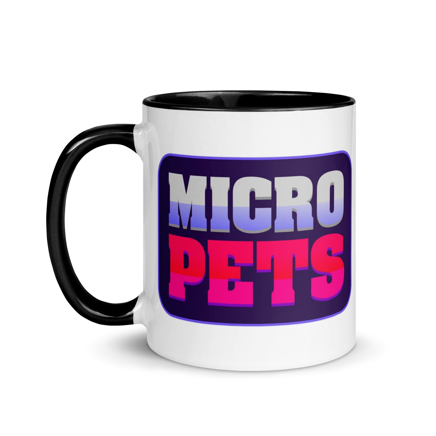 MicroPets Logo Mug with Vibrant Interior