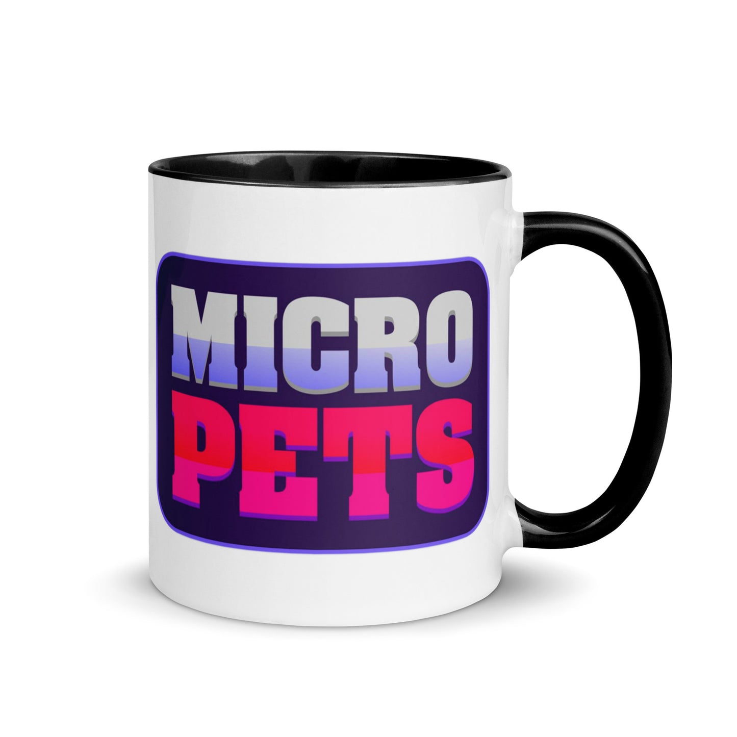 MicroPets Logo Mug with Vibrant Interior