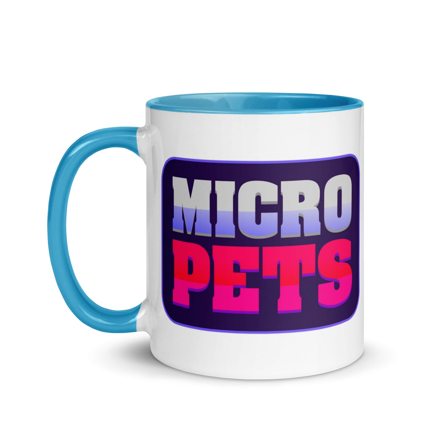MicroPets Logo Mug with Vibrant Interior