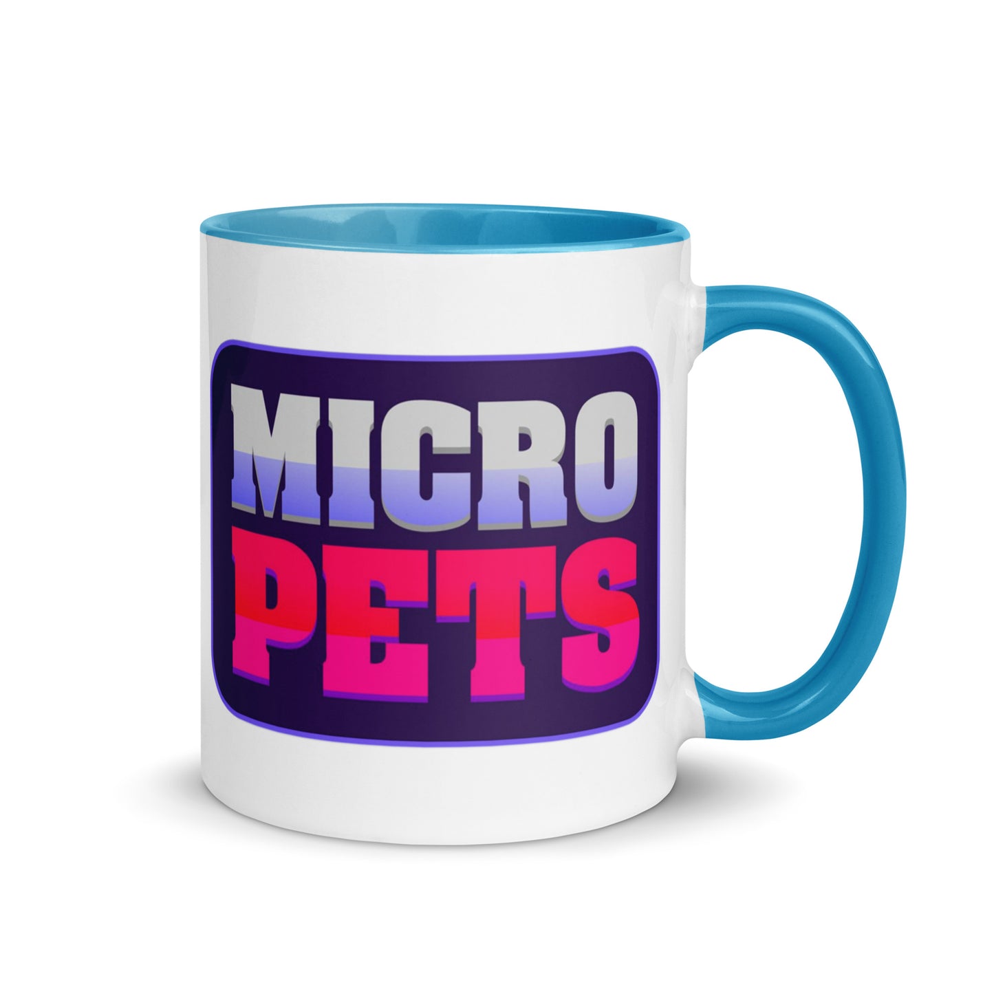 MicroPets Logo Mug with Vibrant Interior