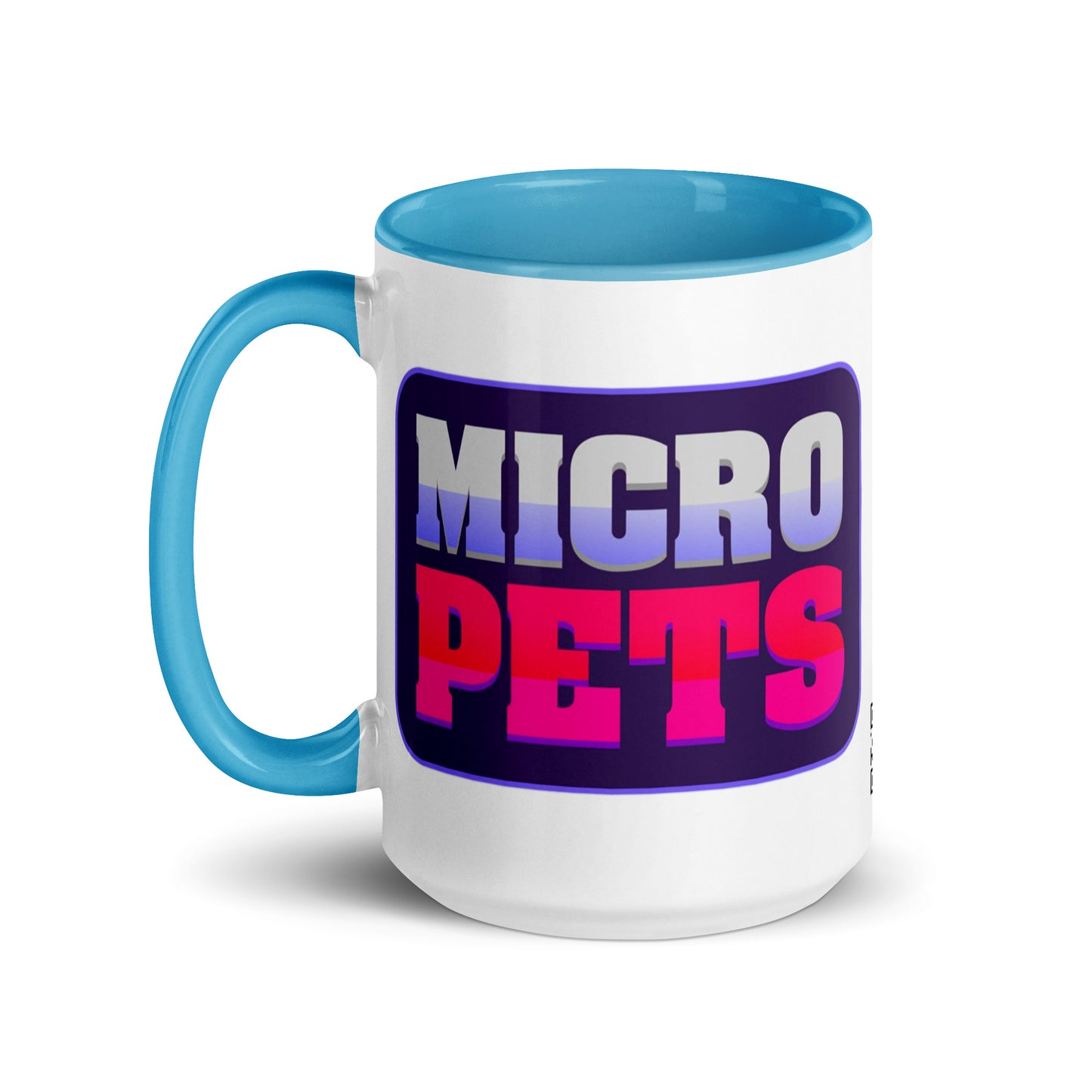 MicroPets Logo Mug with Vibrant Interior