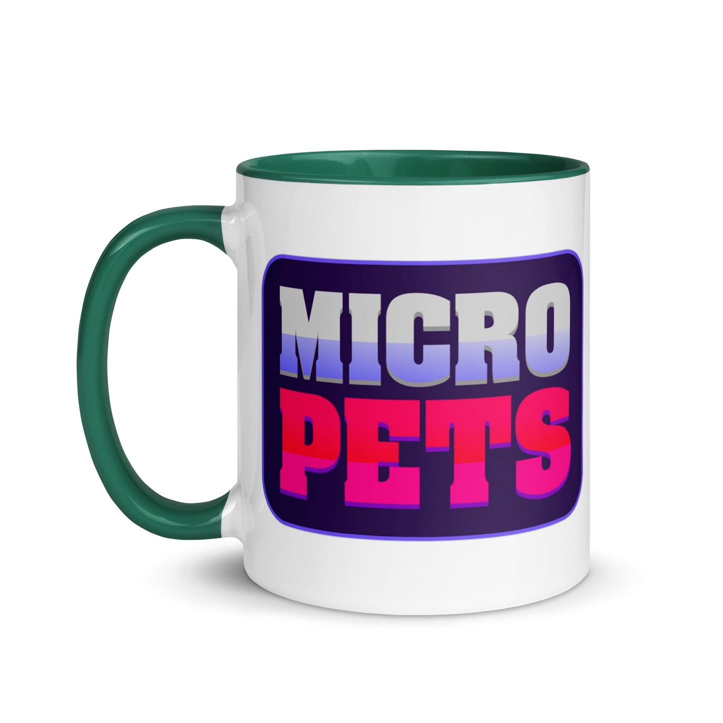 MicroPets Logo Mug with Vibrant Interior