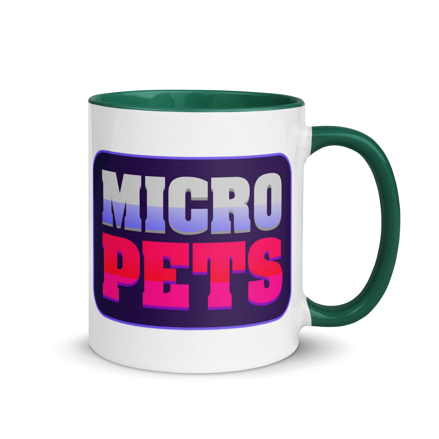 MicroPets Logo Mug with Vibrant Interior