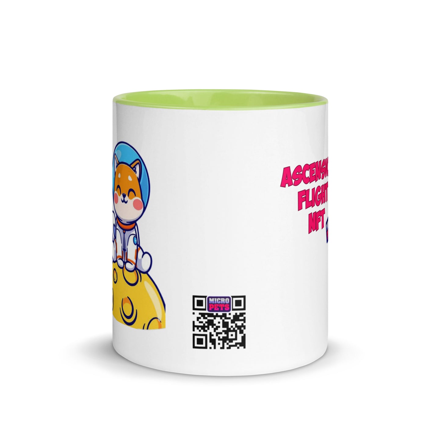 Exclusive Ascension Flight NFT Mug with Vibrant Accents
