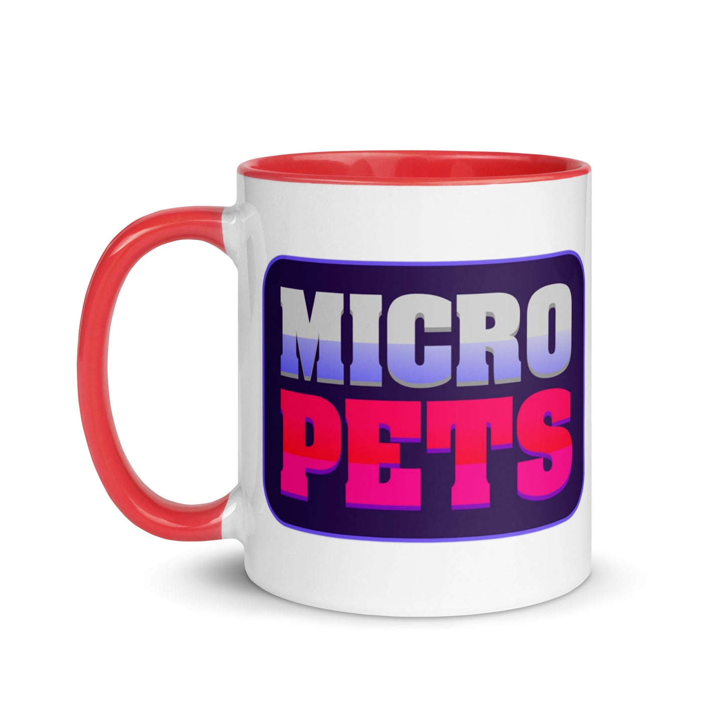 MicroPets Logo Mug with Vibrant Interior